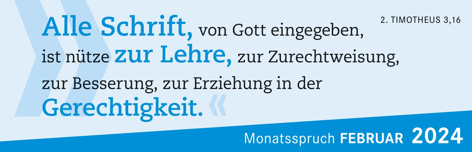  Kurzandacht zum Monatsspruch Februar 2024 – Paul-Gerhardt-Kirche Illustration 